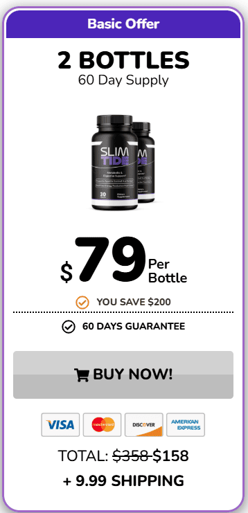 slimtide 2 bottles price